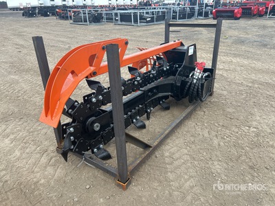 2025 GIYI GY-X39F Mini Skid Steer Trencher (Unused)