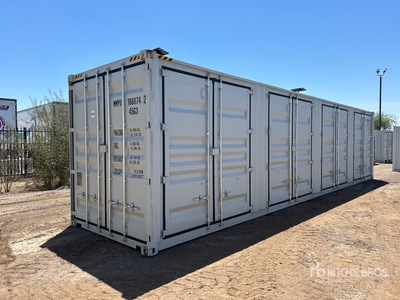 2025 40 ft High Cube Multi-Door Storage Container