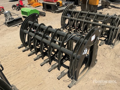 2025 GIYI CLG72 72 in Log Skid Steer Grapple (Unused)