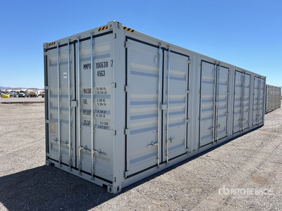 2025 40 ft High Cube Multi-Door Contenedor de almacenamiento