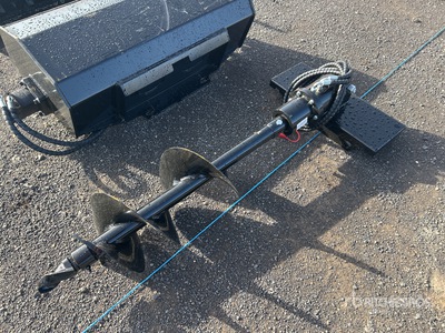 GIYI 300 mm Mini Skid Steer Auger (Unused)