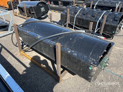 2025 GIYI GY-VR59 1500 mm Skid Steer Vibratory Roller (Unused)