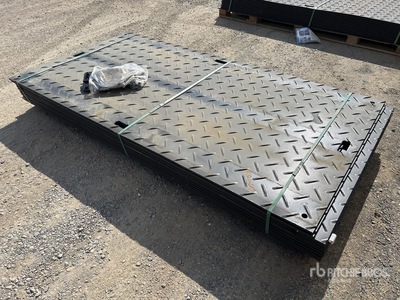Quantity of (12) SKLP 2400 mm x 1200 mm Plastic Plates Divers - Industriel (Unused)
