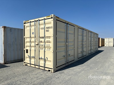 2025 40 ft High Cube Multi-Door Storage Container
