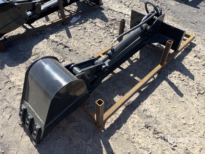 2025 GIYI GY-BD43 300 mm Mini Skid Steer Backhoe (Unused)