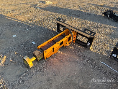 2025 GIYI GY-D680 Skid Steer Post Driver (Unused)