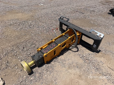 2025 GIYI GY-D680 Skid Steer Post Driver (Unused)