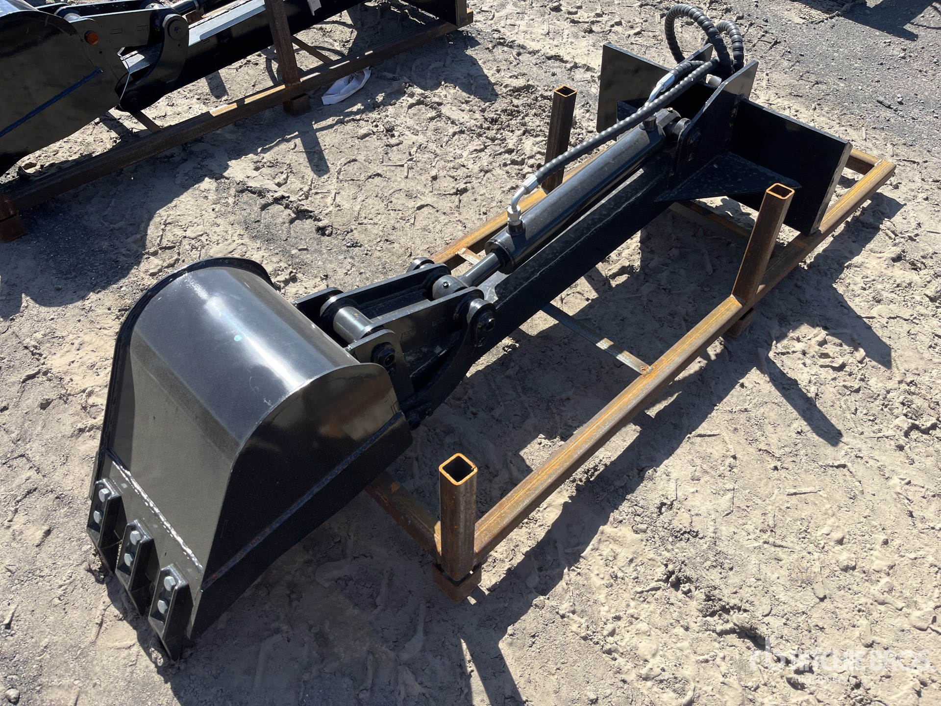 2025 GIYI GY-BD43 300 mm Mini Skid Steer Backhoe (Unused)