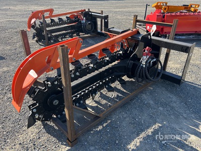2025 GIYI GY-D39F Skid Steer Trencher (Unused)
