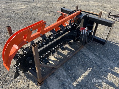 2025 GIYI GY-D39F Skid Steer Trencher (Unused)