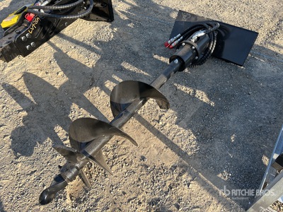 GIYI 300 mm Mini Skid Steer Auger (Unused)