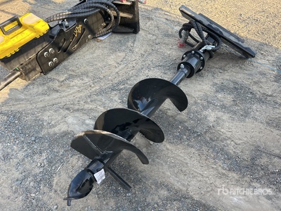 GIYI 300 mm Mini Skid Steer Auger (Unused)