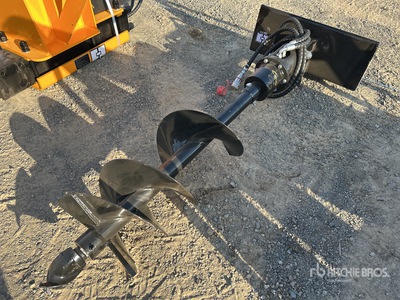 GIYI 300 mm Mini Skid Steer Auger (Unused)