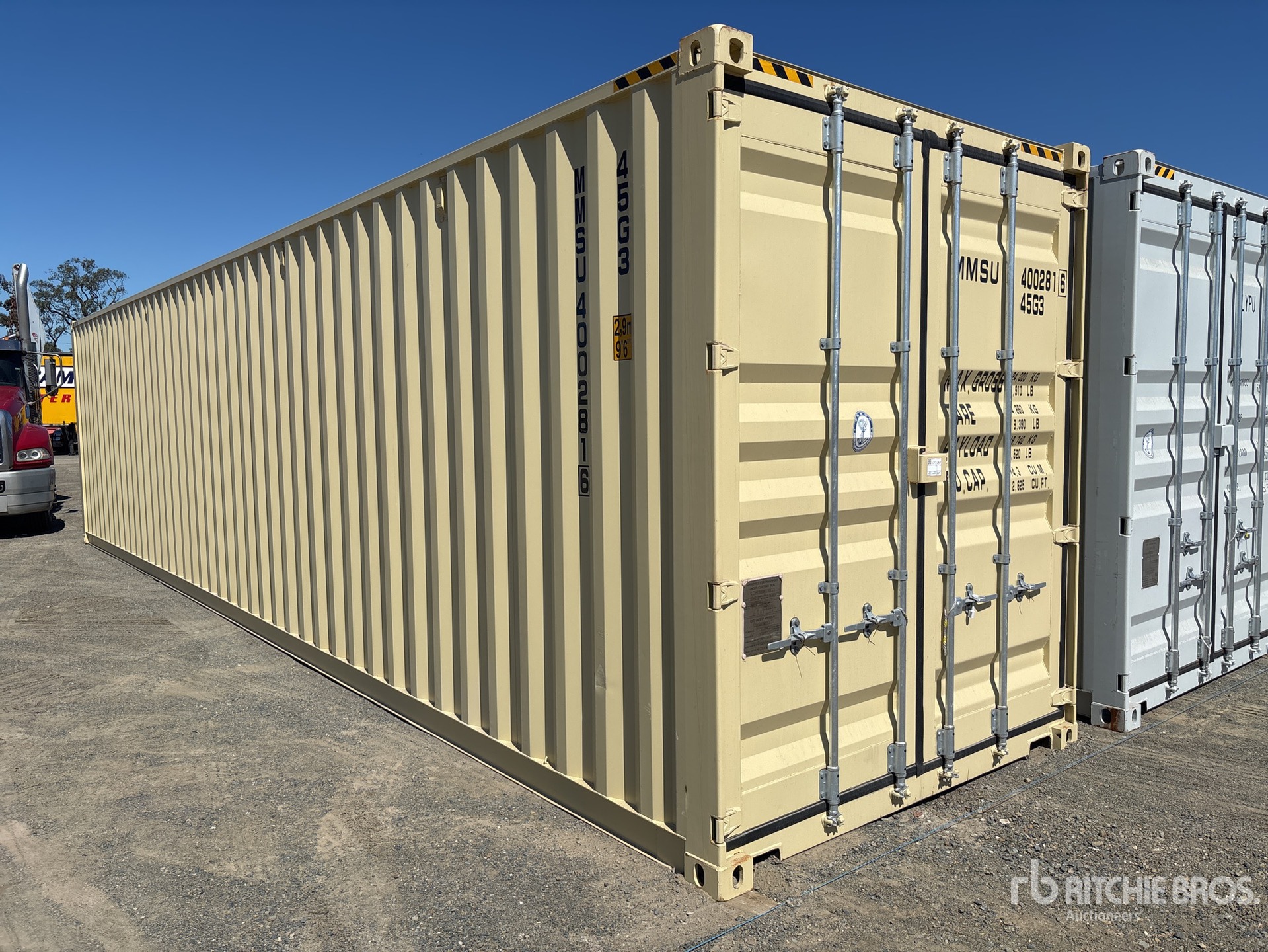 2025 40 Ft One-Way High Cube Storage Container (Unused)
