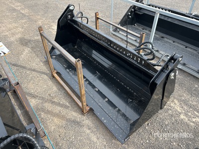 2025 GIYI GY-KH72F 1800 mm Q/C Multi-Purpose Skid Steer Bucket (Unused)