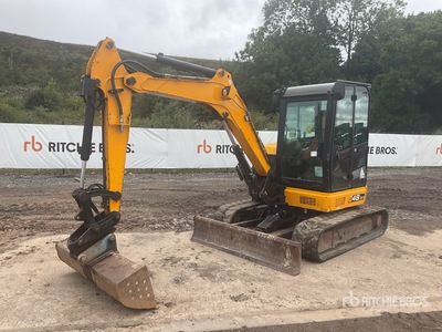 2018 JCB 48Z 1T3 Mini Excavadora