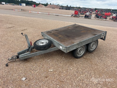 Hubiere CNT102TD 680 kg T/A Remorque Equipment Trailer