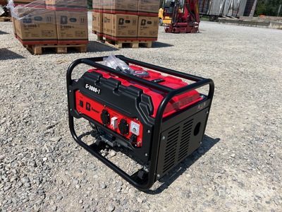 Bauer Generatoren G3000-1 3kW Portable Generator Set (Unused)