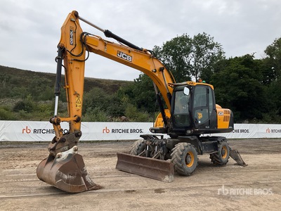 2018 JCB JS160W T4 Wiel graafmachine