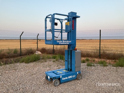 2013 Genie GRC12 Vertical Mast Lift