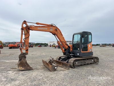 2009 Doosan DX80R Excavadora de Cadenas