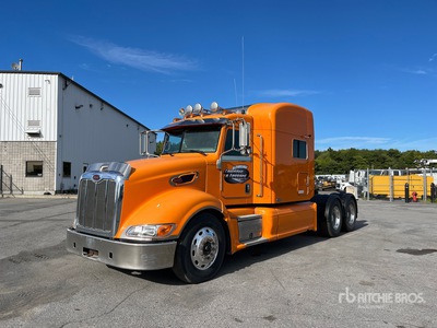 2012 Peterbilt 386 6x4 T/A Slaapcabine Trekker