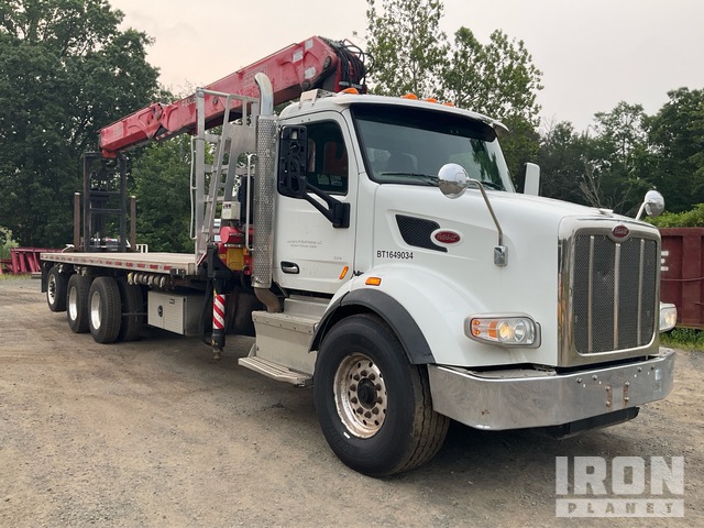 GRúA ARTICULADA 2016 PETERBILT FASSI 5950 LB