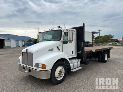 2006 Kenworth T300 4x2 フラットベッドダンプトラック