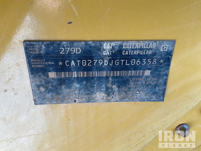 MINI CARGADOR SOBRE ORUGAS 2019 CATERPILLAR 279D