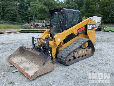 2019 Cat 279D Two-Speed Chargeuse sur rails compacte