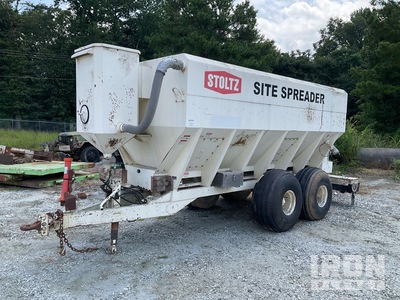 2014 Stoltz TV3WH16HX T/A Site Spreader Trailer مقطورة متنوعة