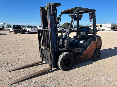 2018 Toyota 8FGU25 4650 lb Pneumatic Tire Montacargas