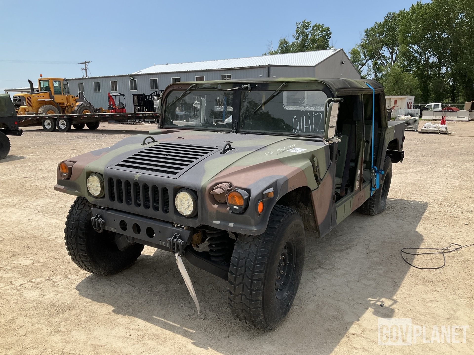 Surplus 1989 AM General M1097R1 HMMWV 4 Door Soft Top w