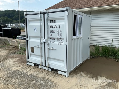 2025 8 ft Standard Conteneur de stockage