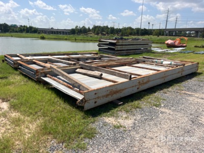 42 ft x 8 ft Shop Roof Struttura mobile