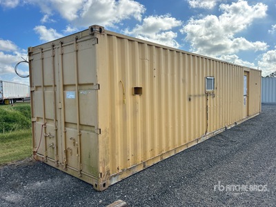 40 Ft x 8 Ft Office Container Oficina móvil