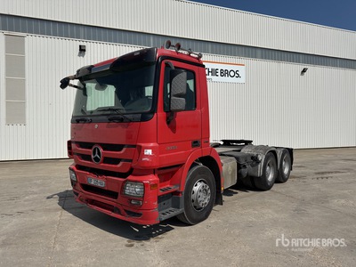 Mercedes-Benz Actros3351 V8 6x4 Tracteur Routier T/A Sleeper Truck Tractor