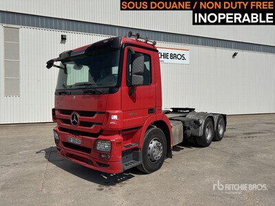 Mercedes-Benz Actros 3351 V8 6x4 Tracteur Routier T/A Day Cab Truck Tractor (Inoperable)