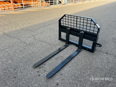 JBX 4000 48 in Skid Steer Forks (Unused)