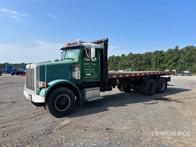 1993 Peterbilt 357 6x4 Wywrotka z platformą