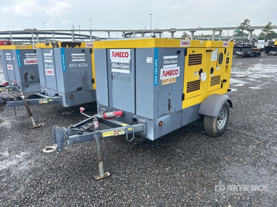 2021 Atlas Copco PAS 150 HFS Trailer-Mounted Water Pump
