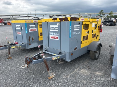 2021 Atlas Copco PAS 150 HFS Trailer-Mounted Water Pump