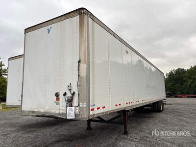 2015 Vanguard 53 ft x 102 in T/A Van Trailer