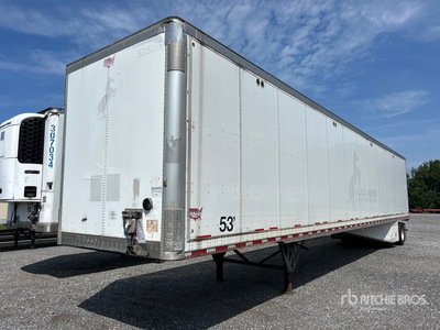 2015 Wabash DVCVHPC 53 ft x 102 in S/A Van Trailer
