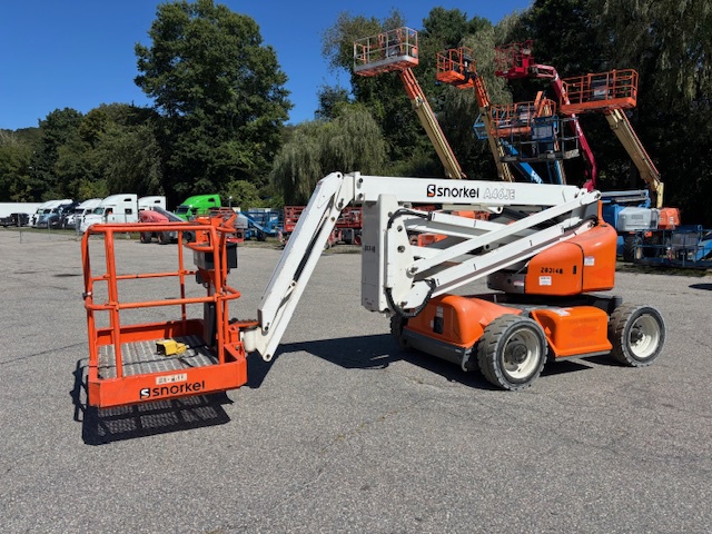 2018 Snorkel A46JE 2WD Electric Articulating Boom Lift 2018 Snorkel A46JE 2WD Electric Articulating Boom Lift