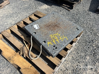 Quantity of (4) 2004 Gedeco ORP000 Placas de Apoyo