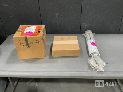 (27) Mast Sections, (4) Single Leg Wire Rope Assemblies & Assorted Items