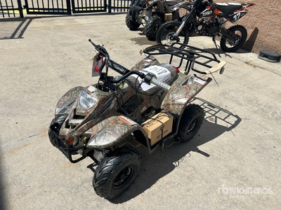 2025 Tao Motor Boulder 110 CC 4x2 ATV (Unused)