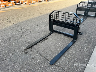JBX 4000 48 in Skid Steer Forks (Unused)