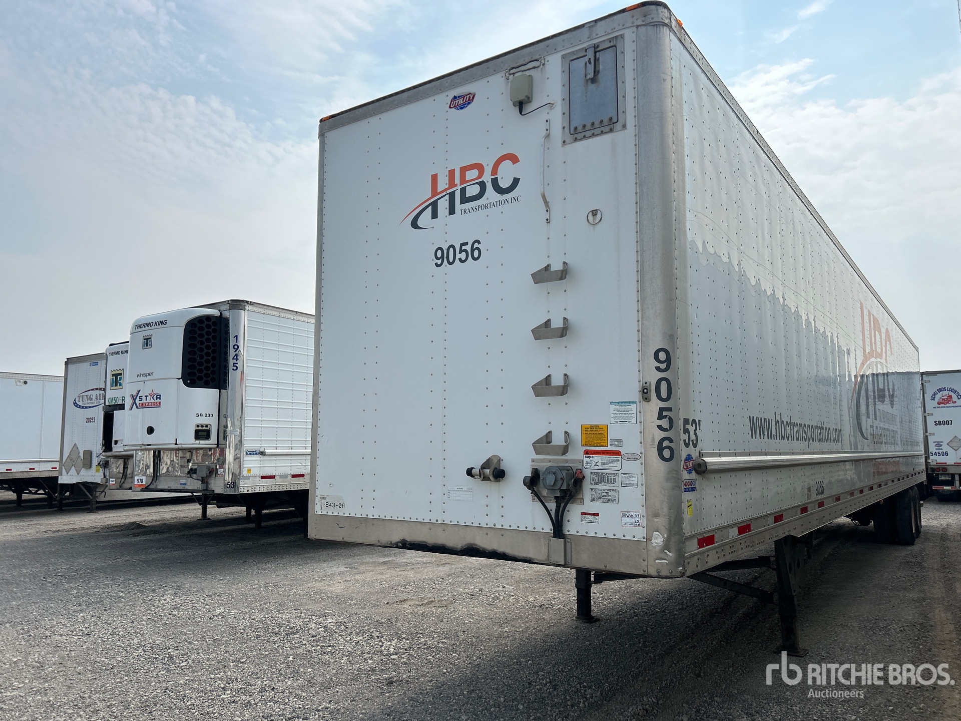 2019 Utility 4000D-X 53 ft x 102 in T/A Remolque de furgoneta